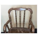 Set of 2 Vintage Wooden Chairs Inc Child