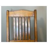 Set of 2 Vintage Wooden Chairs Inc Child