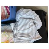 Large Collection of Assorted Bedding and Linens Various SZs Inc Queen