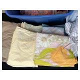 Large Collection of Assorted Bedding and Linens Various SZs Inc Queen