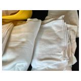 Collection of Quilting Batting and Fabric Offcuts