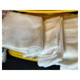 Collection of Quilting Batting and Fabric Offcuts