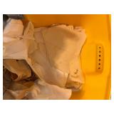 Collection of Quilting Batting and Fabric Offcuts