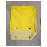 Set of Green and Yellow Rain Gear by Rainskins and Coleman