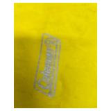 Set of Green and Yellow Rain Gear by Rainskins and Coleman