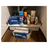 Lot of Kleenex Tissues and Fabric Care Products