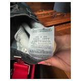 Assorted Clothing and Accessories with Suitcase and Bag and Wooden Coat/Clothes Rack!