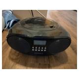 Electronics Bundle: Logitech Keyboard, Insignia CD Boombox, iPad & Accessories