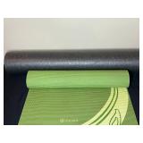 Set of Yoga Accessories: Foam Roller and Gaiam Yoga Mat