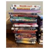 Large Collection of DVDs Including Downton Abbey, Big Bang Theory, and More