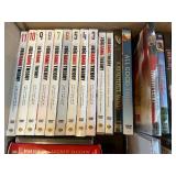 Large Collection of DVDs Including Downton Abbey, Big Bang Theory, and More
