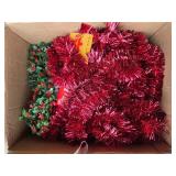 Assorted Holiday Decorations and Christmas Ornaments