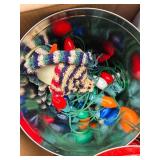 Assorted Holiday Decorations and Christmas Ornaments