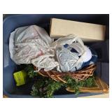 Assorted Holiday Decorations and Christmas Ornaments