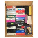 Large Collection of VHS Tapes, CDs, and Cassette Tapes