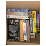 Large Collection of VHS Tapes, CDs, and Cassette Tapes