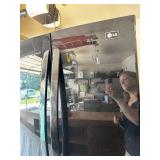 LG Black French Door Refrigerator with Bottom Freezer