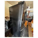 LG Black French Door Refrigerator with Bottom Freezer