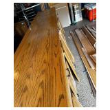 Used Wooden Kitchen Cabinet Set with Countertop