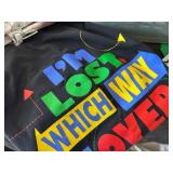 Assorted Celebration Party Supplies with Novelty T-Shirt