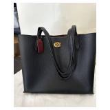 New Coach Leather Tote Bag with Dust Bag