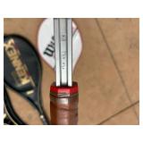 Collection of 3 Vintage Tennis Rackets: Wilson, Pro Kennex, Prince