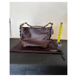 Like New Coach Brown Leather Handbag with Dust Bag