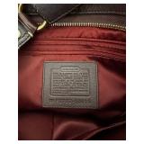 Like New Coach Brown Leather Handbag with Dust Bag