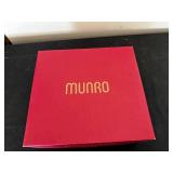 Munro Black Leather Boots Size 9M