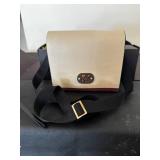 Handcrafted Crossbody Bag with Recycled Materials and Adjustable Strap