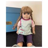Vintage Pleasant Company American Girl Kirsten Doll with American Girl Trunk, Accessories and Furniture