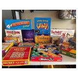 Collection of Family Board Games and Puzzles