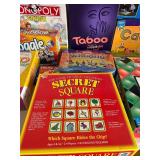 Collection of Family Board Games and Puzzles