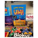 Collection of Family Board Games and Puzzles