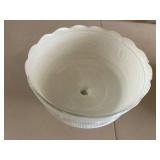 E.O. Brody Company Milk Glass Compote Vase