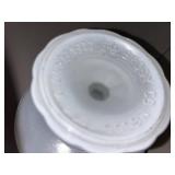E.O. Brody Company Milk Glass Compote Vase