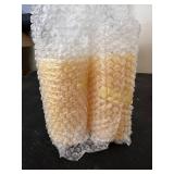 Set of Black Candle Holders and Ivory Candles