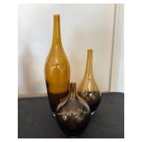 Set of 8 IKEA Decorative Glass Vases in Various Colors