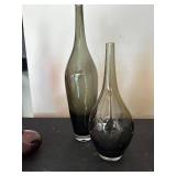 Set of 8 IKEA Decorative Glass Vases in Various Colors