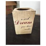 Decorative Birdhouse, Ceramic Utensil Holder & Inspirational Candle Holder