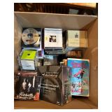 Large Collection of DVDs, CDs, and VHS Tapes