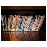 Large Collection of DVDs, CDs, and VHS Tapes