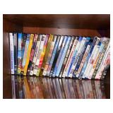 Large Collection of DVDs, CDs, and VHS Tapes