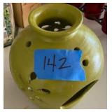 Decorative Birdhouse, Ceramic Utensil Holder & Inspirational Candle Holder