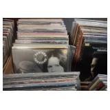 9 Boxes of Various LP Records From a Variety of Artists