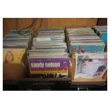 2 Boxes of Various LP Records From a Variety of Artists