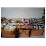 7 Boxes of Various LP Records From a Variety of Artists