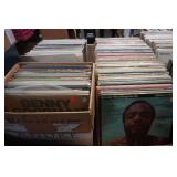 8 Boxes of Various LP Records From a Variety of Artists