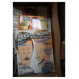 Large Collection of Vintage Rolling Stone Magazines