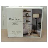 Weston Window Pane Floor Lamp Black